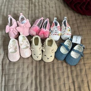 Bundle of Infant Slip-on shoes
